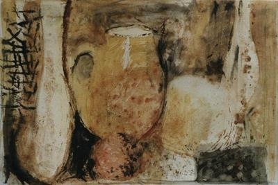 Still Life Textures by Roger Dennis, Painting, Watercolour on Paper